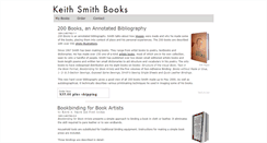 Desktop Screenshot of keithsmithbooks.com