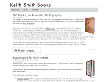 Tablet Screenshot of keithsmithbooks.com